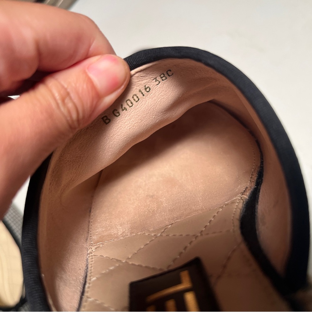 Chanel Two-Tone Beige and Black Mules - Picture 7 of 9